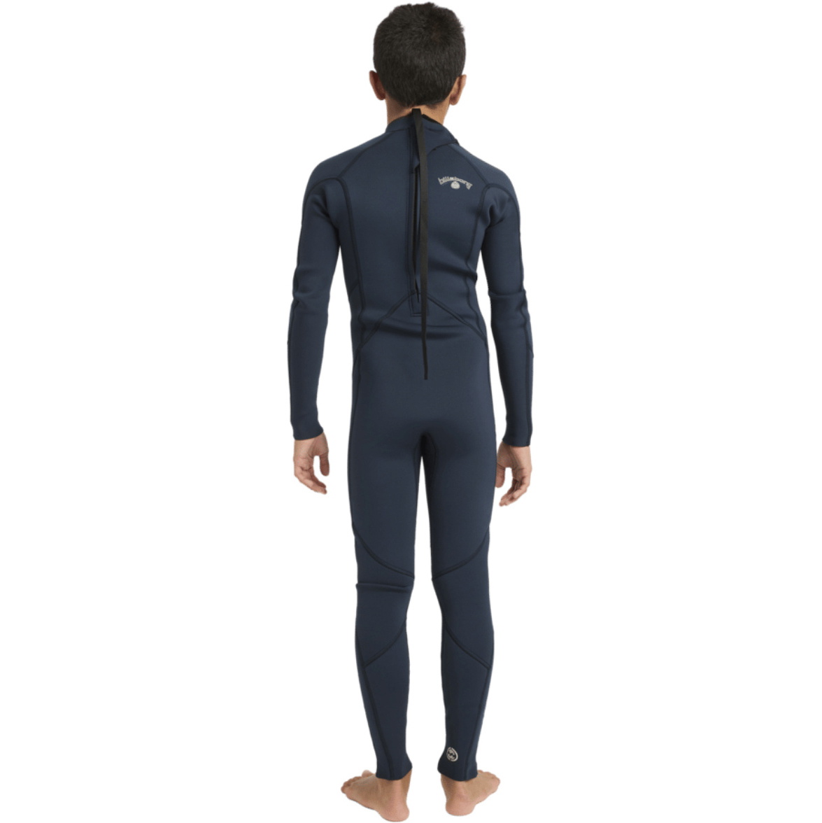 2026 Billabong Junior Absolute 3/2mm Back Zip Fato De Mergulho 24CW211601 - Navy